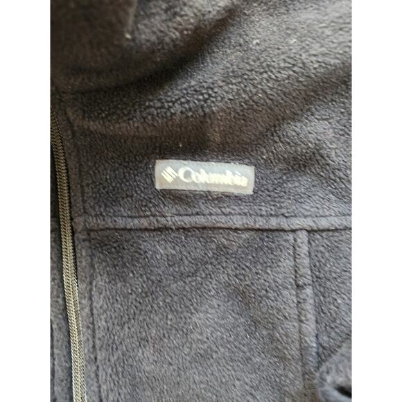 Columbia Black Youth Small (8) Full Zip Fleece Jacket - Picture 3 of 4